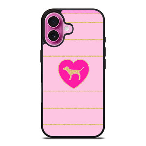 DOG PINK VICTORIA'S SECRET 2 iPhone 16 Plus Case DOG PINK VICTORIA'S SECRET 2 iPhone 16 Plus Case