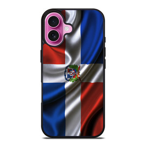 DOMINICAN REPUBLIC FLAG iPhone 16 Plus Case