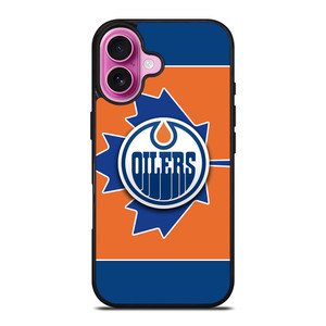 EDMONTON OILERS LOGO iPhone 16 Plus Case