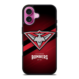 ESSENDON BOMBERS AFL LOGO iPhone 16 Plus Case