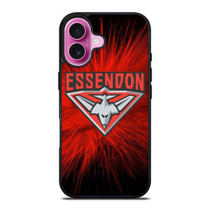 ESSENDON BOMBERS AFL iPhone 16 Plus Case ESSENDON BOMBERS AFL iPhone 16 Plus Case