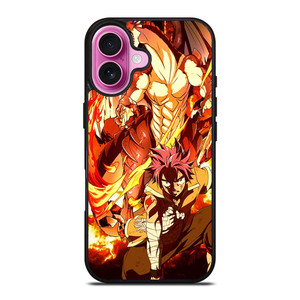 FAIRY TAIL NATSU DRAGNEEL ANIME iPhone 16 Plus Case FAIRY TAIL NATSU DRAGNEEL ANIME iPhone 16 Plus Case