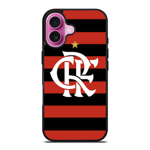 FLAMENGO FC ICON iPhone 16 Plus Case FLAMENGO FC ICON iPhone 16 Plus Case