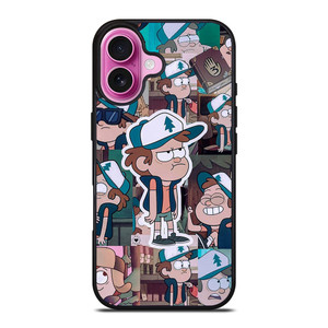 GRAVITY FALLS COLLAGE iPhone 16 Plus Case GRAVITY FALLS COLLAGE iPhone 16 Plus Case