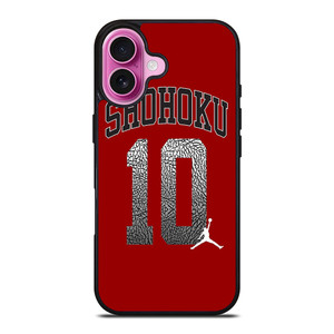 HANAMICHI SAKURAGI SLAMDUNK 10 iPhone 16 Plus Case