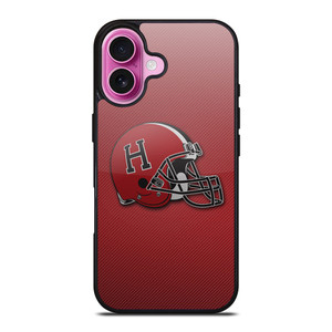 HARVARD CRIMSON FOOTBALL HELMET iPhone 16 Plus Case