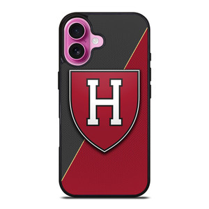 HARVARD CRIMSON FOOTBALL LOGO iPhone 16 Plus Case