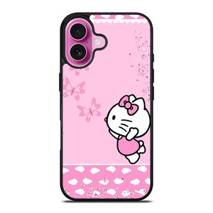 HELLO KITTY PINK LOVE iPhone 16 Plus Case