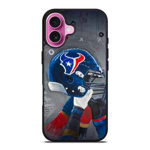 HOUSTON TEXANS HELMET 3 iPhone 16 Plus Case HOUSTON TEXANS HELMET 3 iPhone 16 Plus Case