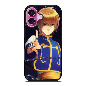 HUNTER X HUNTER KURAPIKA ANIME iPhone 16 Plus Case HUNTER X HUNTER KURAPIKA ANIME iPhone 16 Plus Case