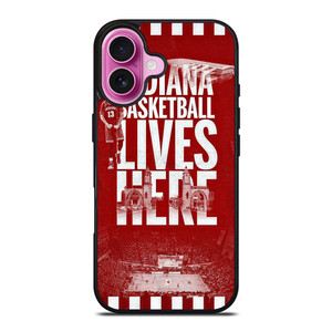 INDIANA HOOSIERS 3 iPhone 16 Plus Case