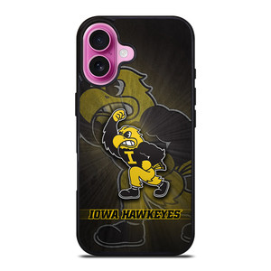 IOWA HAWKEYES iPhone 16 Plus Case