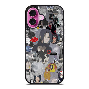 ITACHI UCHIHA AND SASUKE iPhone 16 Plus Case