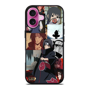 ITACHI UCHIHA COLLAGE iPhone 16 Plus Case