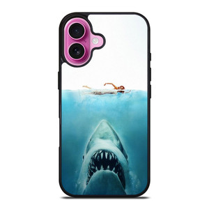 JAWS SHARK MOVIE iPhone 16 Plus Case