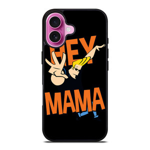 JOHNNY BRAVO HEY MAMA iPhone 16 Plus Case