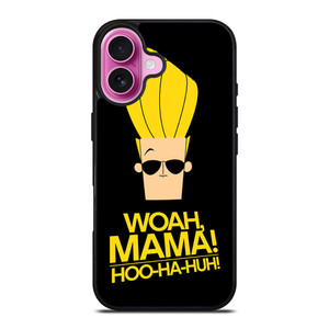 JOHNNY BRAVO WOAH MAMA iPhone 16 Plus Case JOHNNY BRAVO WOAH MAMA iPhone 16 Plus Case