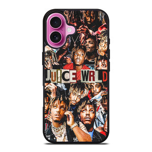 JUICE WRLD COLLAGE iPhone 16 Plus Case JUICE WRLD COLLAGE iPhone 16 Plus Case