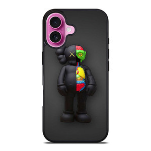 KAWS BLACK iPhone 16 Plus Case KAWS BLACK iPhone 16 Plus Case