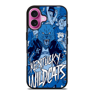 KENTUCKY WILDCATS UNIVERSITY ART iPhone 16 Plus Case