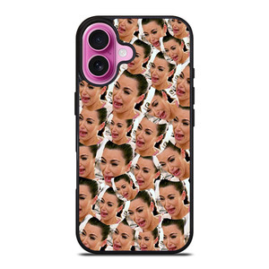 KIM KARDASHIAN COLLAGE iPhone 16 Plus Case