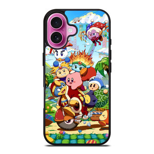 KIRBY CHARACTERS iPhone 16 Plus Case