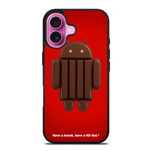 KITKAT ANDROID iPhone 16 Plus Case