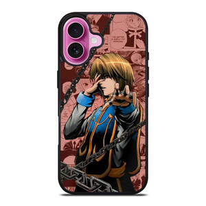 KURAPIKA HUNTER X HUNTER ANIME iPhone 16 Plus Case KURAPIKA HUNTER X HUNTER ANIME iPhone 16 Plus Case