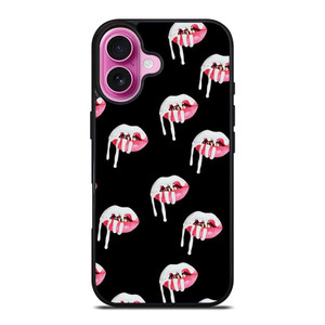 KYLIE LIPS COLLAGE iPhone 16 Plus Case KYLIE LIPS COLLAGE iPhone 16 Plus Case