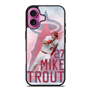 LA ANGELS OF ANAHEIM MIKE TROUT iPhone 16 Plus Case
