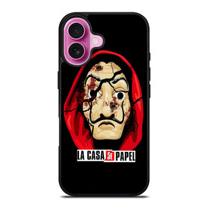 LA CASA DE PAPEL MONEY HEIST MASK 2 iPhone 16 Plus Case LA CASA DE PAPEL MONEY HEIST MASK 2 iPhone 16 Plus Case