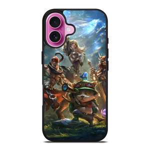 LEAGUE OF LEGENDS CHARACTERS iPhone 16 Plus Case LEAGUE OF LEGENDS CHARACTERS iPhone 16 Plus Case