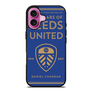 LEEDS UNITED FC POSTER iPhone 16 Plus Case