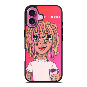 LIL PUMP BOSS CARTOON iPhone 16 Plus Case
