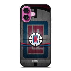 LOS ANGELES CLIPPERS NBA iPhone 16 Plus Case LOS ANGELES CLIPPERS NBA iPhone 16 Plus Case