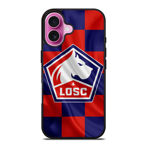 LOSC LILLE LOGO CLUB iPhone 16 Plus Case LOSC LILLE LOGO CLUB iPhone 16 Plus Case