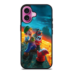 LUIGI THE SUPER MARIO BROS SCARED iPhone 16 Plus Case