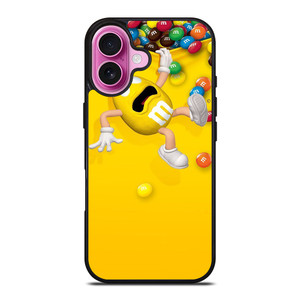 M&M'S CHOCOLATE YELLOW ICON iPhone 16 Plus Case
