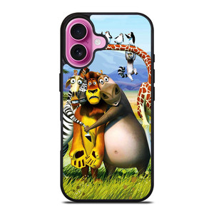 MADAGASCAR CHARACTERS iPhone 16 Plus Case MADAGASCAR CHARACTERS iPhone 16 Plus Case