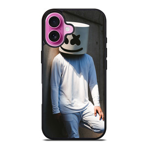 MARSHMELLO ALONE iPhone 16 Plus Case MARSHMELLO ALONE iPhone 16 Plus Case