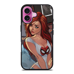 MARY JANE SPIDERMAN 2 iPhone 16 Plus Case MARY JANE SPIDERMAN 2 iPhone 16 Plus Case