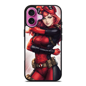 MARY JANE SPIDERMAN iPhone 16 Plus Case MARY JANE SPIDERMAN iPhone 16 Plus Case