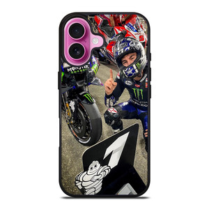 MAVERICK VINALES HELMET 2 iPhone 16 Plus Case