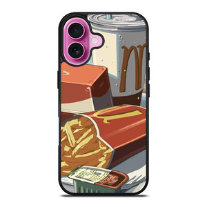 MCDONALDS ART iPhone 16 Plus Case