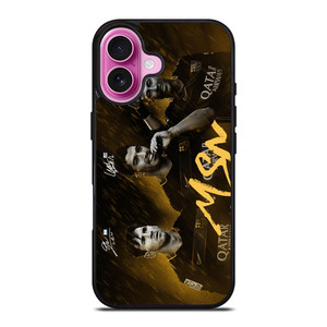 MESSI SUAREZ NEYMAR MSN BARCELONA iPhone 16 Plus Case MESSI SUAREZ NEYMAR MSN BARCELONA iPhone 16 Plus Case