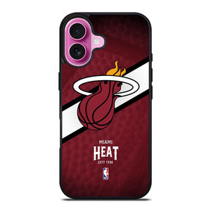 MIAMI HEAT NBA iPhone 16 Plus Case