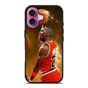 MICHAEL JORDAN CHICAGO BULLS iPhone 16 Plus Case