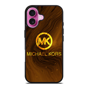 MICHAEL KORS LOGO GOLD iPhone 16 Plus Case