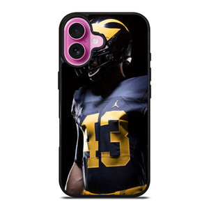 MICHIGAN WOLVERINES FOOTBALL 2 iPhone 16 Plus Case MICHIGAN WOLVERINES FOOTBALL 2 iPhone 16 Plus Case