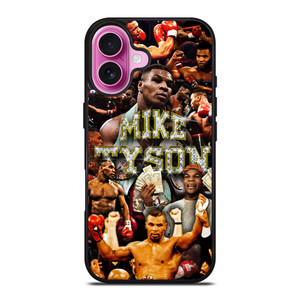 MIKE TYSON COLLAGE iPhone 16 Plus Case